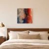 Molten Swirls by Bassem, canvas on a wall