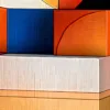 Building Block Morning by Bassem, detail at close range