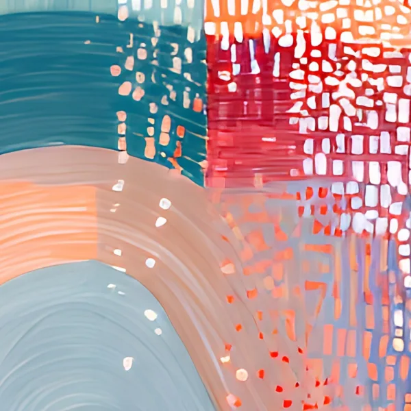 Loops and Sprinkles by Bassem, detail at close range