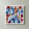 Carved Fanlights by Bassem, framed print on a wall