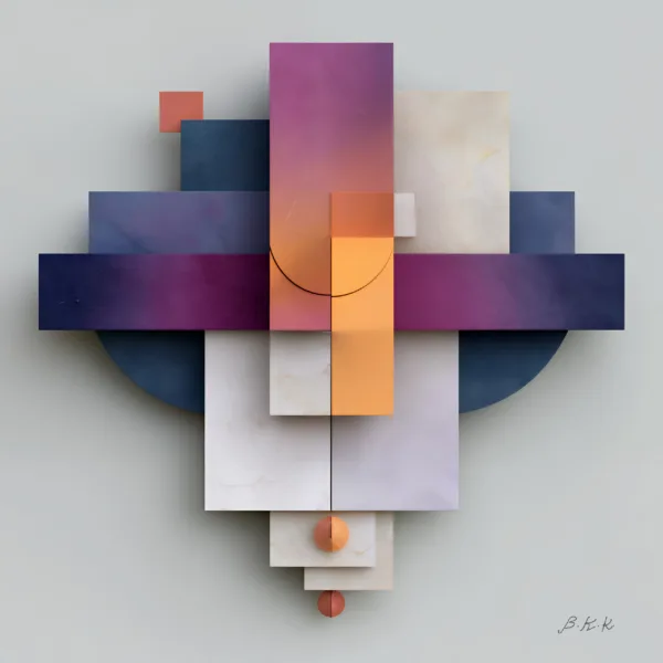 The Plum Stack by Bassem, the full artwork