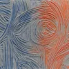 Blue Turns to Orange by Bassem, the full artwork