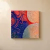 Shells and Swirls by Bassem, canvas on a wall