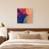 Shells and Swirls by Bassem, canvas on a wall