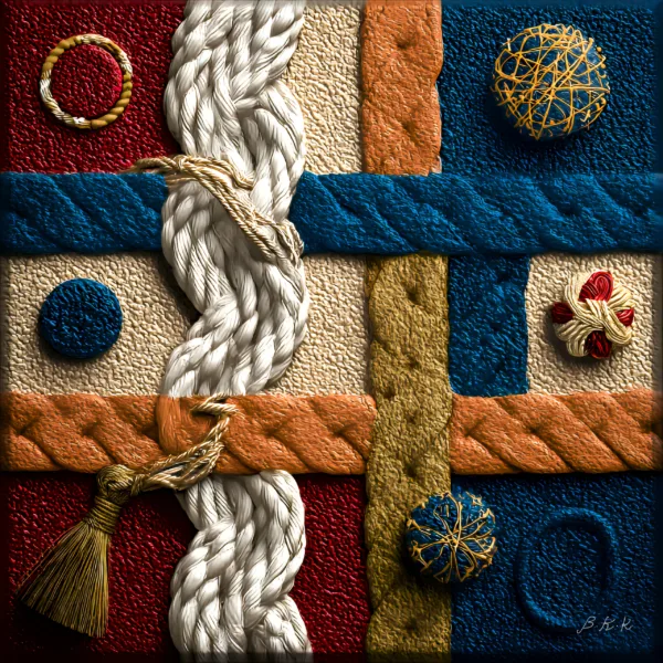 Ropes and Tassel by Bassem, the full artwork