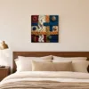 Ropes and Tassel by Bassem, canvas on a wall