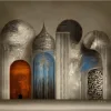Arches Drawn in Line by Bassem, the full artwork