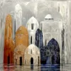 Domes on Still Water by Bassem, the full artwork