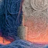 Lone Stone Tower by Bassem, the full artwork