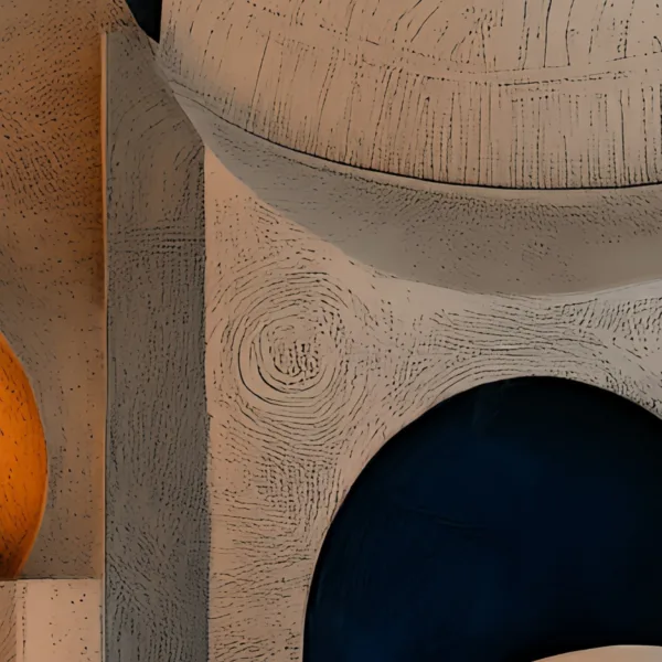 Dotted Facades by Bassem, detail at close range