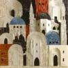 Ivory Rooftops by Bassem, the full artwork