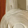 Ivory Rooftops by Bassem, detail at close range