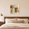 Under a Pale Moon by Bassem, canvas on a wall