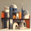 Charcoal Citadel by Bassem, the full artwork