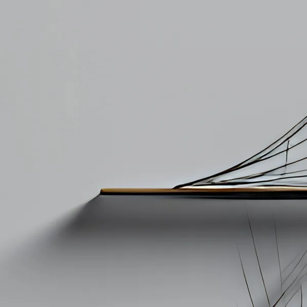 Thread and Shadow by Bassem, detail at close range