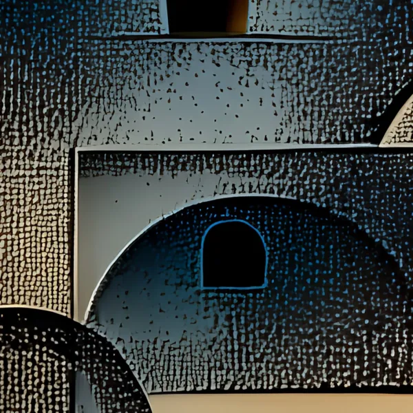 ba-0246-arches-in-stippled-light-canvas-4-detail-v4 Arches in Stippled Light by Bassem, detail at close range