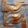 Gilded Plaster Crescents by Bassem, the full artwork
