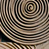 Sunburst and Clay Vessel by Bassem, detail at close range