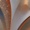 Glinting Fan of Leaves by Bassem, detail at close range