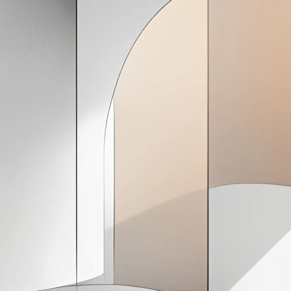 Windows Over White Hills by Bassem, detail at close range