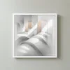 ba-0264-windows-over-white-hills-framed-3-thin-closeup-white-v4 Windows Over White Hills by Bassem, framed print on a wall
