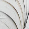 Quiet Fan of Lines by Bassem, detail at close range