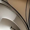 Pale Calla Spray by Bassem, detail at close range