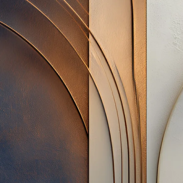 Glow Between Panels by Bassem, detail at close range