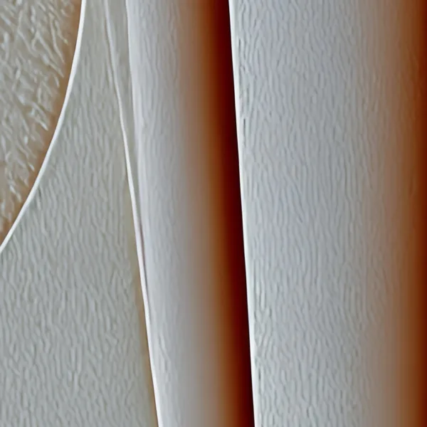 Chalk Moons on Panels by Bassem, detail at close range