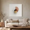 ba-0275-clay-half-moon-canvas-2-canvas-room-living-greige-v4 Clay Half Moon by Bassem, canvas on a wall