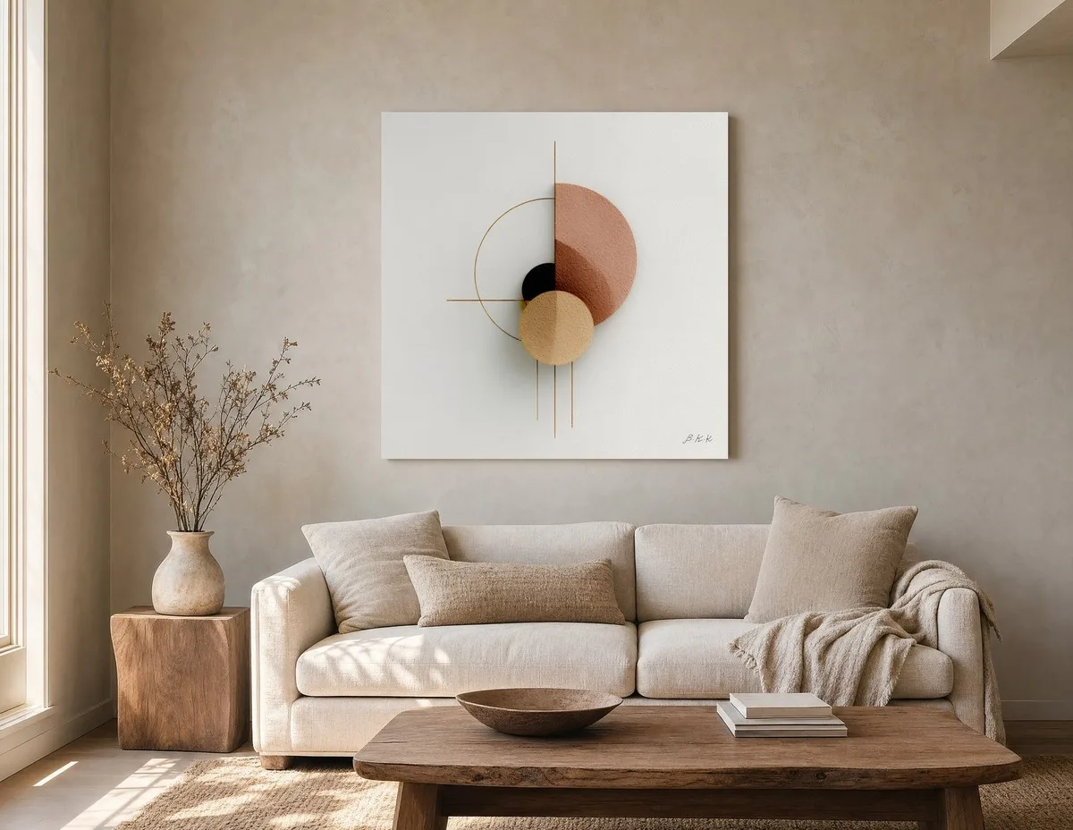 ba-0275-clay-half-moon-canvas-2-canvas-room-living-greige-v4 Clay Half Moon by Bassem, canvas on a wall