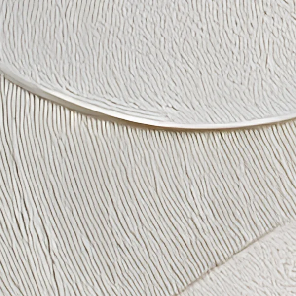 Blue Leaf Quadrants by Bassem, detail at close range