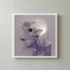 Callas Before the Arch by Bassem, framed print on a wall