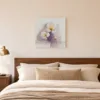 Yellow-Hearted Blossoms by Bassem, canvas on a wall