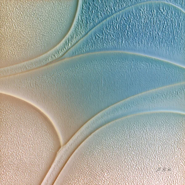 Curves of Sea Glass by Bassem, the full artwork