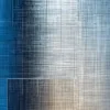 Blue Linen Haze by Bassem, detail at close range