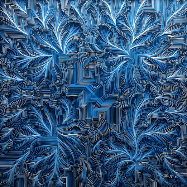 ba-0307-blue-frost-maze-art-v2 Blue Frost Maze by Bassem, the full artwork