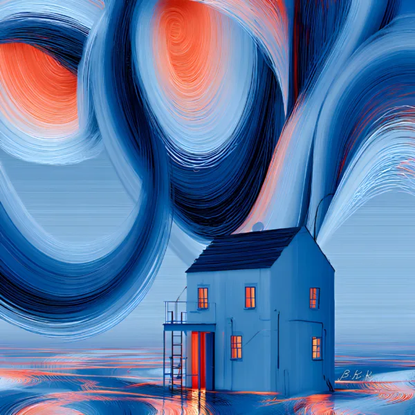 House Beneath the Swirl by Bassem, the full artwork
