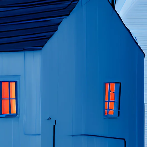 House Beneath the Swirl by Bassem, detail at close range