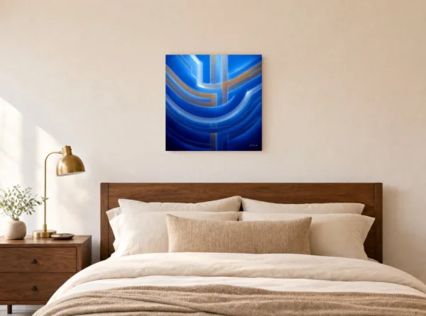 ba-0315-bending-copper-lanes-canvas-3-canvas-room-bedroom-white-v4 Bending Copper Lanes by Bassem, canvas on a wall