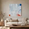 ba-0317-white-loops-over-fire-canvas-2-canvas-room-living-greige-v4 White Loops Over Fire by Bassem, canvas on a wall