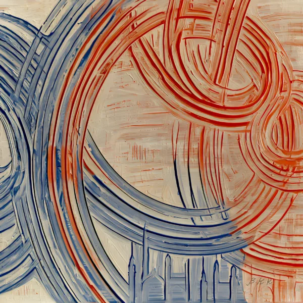 Rings Above the Spires by Bassem, the full artwork