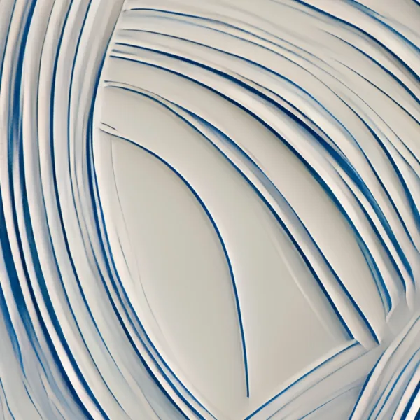 Houses Behind White Waves by Bassem, detail at close range