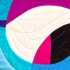 The Patchwork Whirl by Bassem, detail at close range