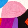 The Patchwork Whirl by Bassem, detail at close range