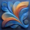 Speckled Fronds by Bassem, the full artwork