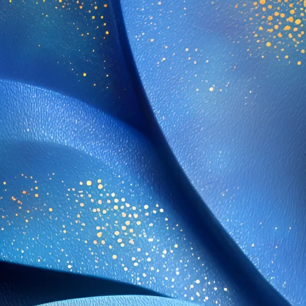 Speckled Fronds by Bassem, detail at close range