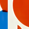Striped Garden Shapes by Bassem, detail at close range