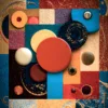 A Gathering of Discs by Bassem, the full artwork