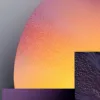 Stacked Sunrise by Bassem, detail at close range